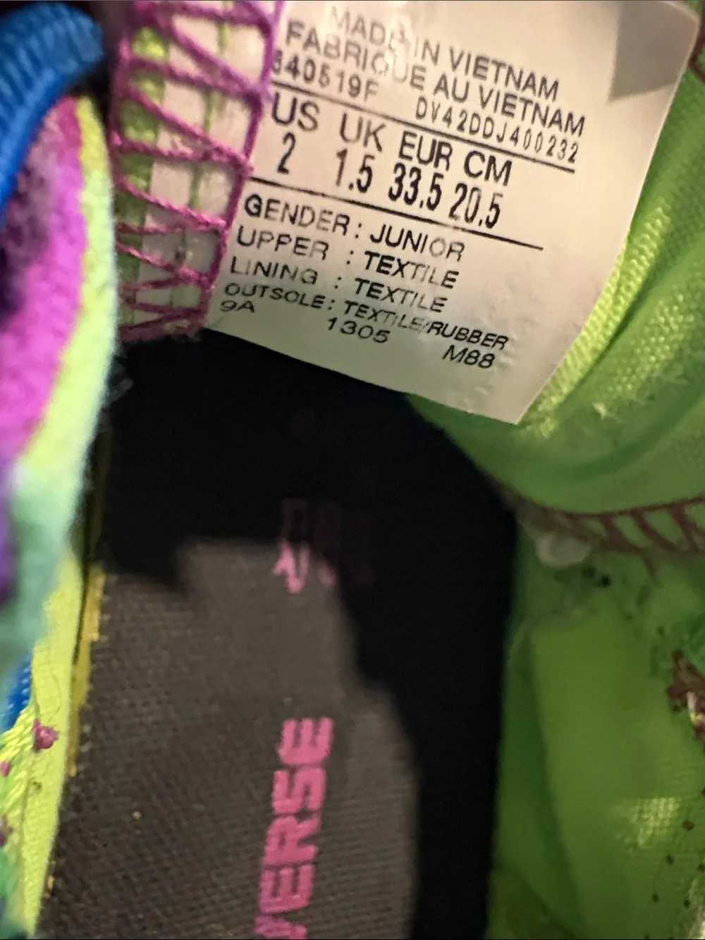 Converse bright purple